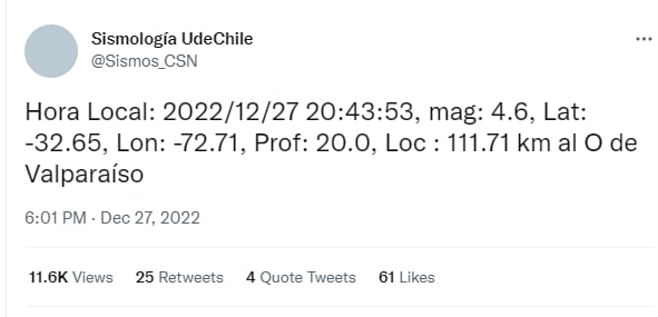 Sismo Valparaíso Chile: ¿Qué hacer en caso de temblor?