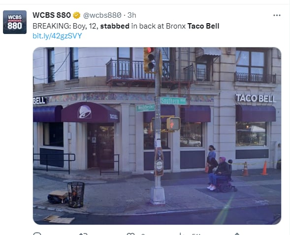 Apuñalan a niño en Taco Bell: Ocurrió en lo peor de Nueva York