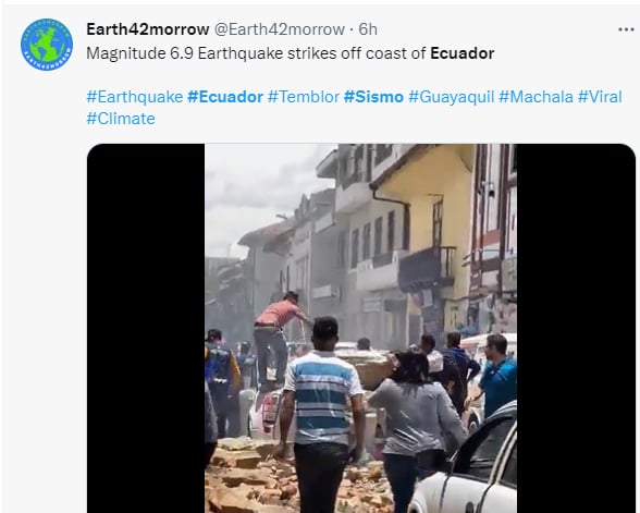 Confirman muerte niña Perú: 12 muertos en Ecuador