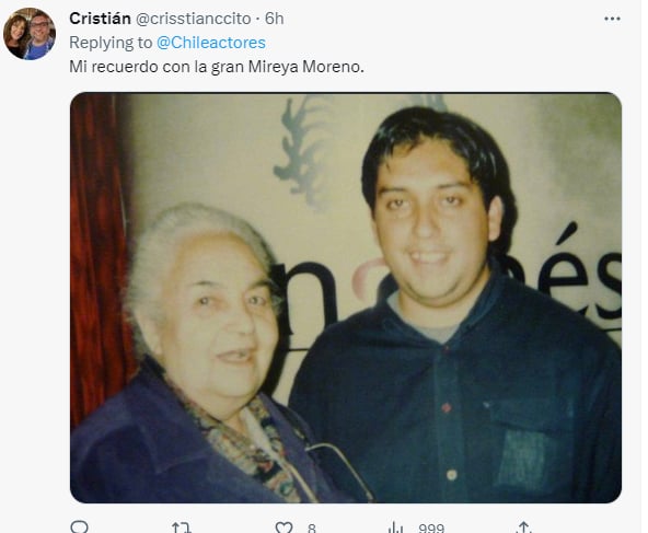 Muere actriz Mireya Moreno: Fanáticos lamentan su muerte
