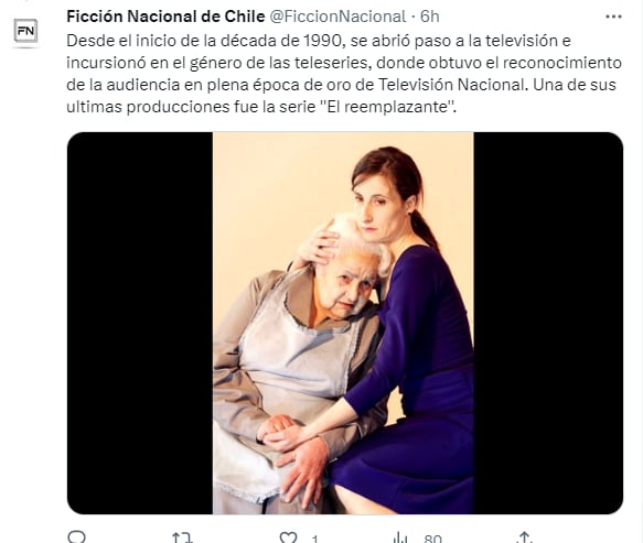 La vida de la actriz