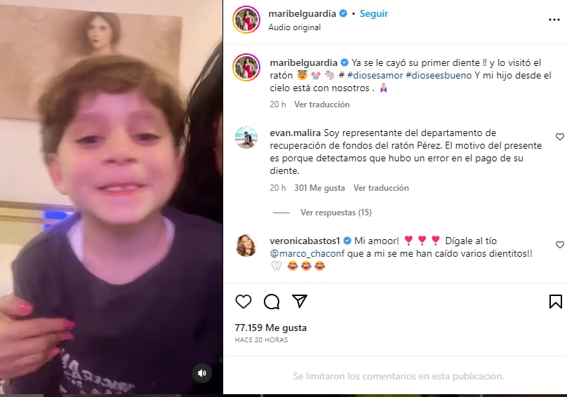 Maribel Guardia noticia nieto: Pasan momentos felices