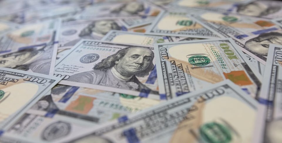 dólares, américa, bill, money, ingresos