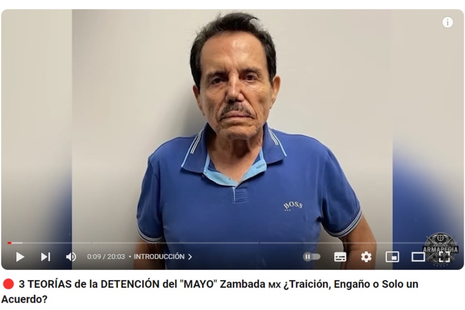 El Mayo surrendered for his children, Arrest, USA, Drug trafficking, El Chapo, Mayo Zambada