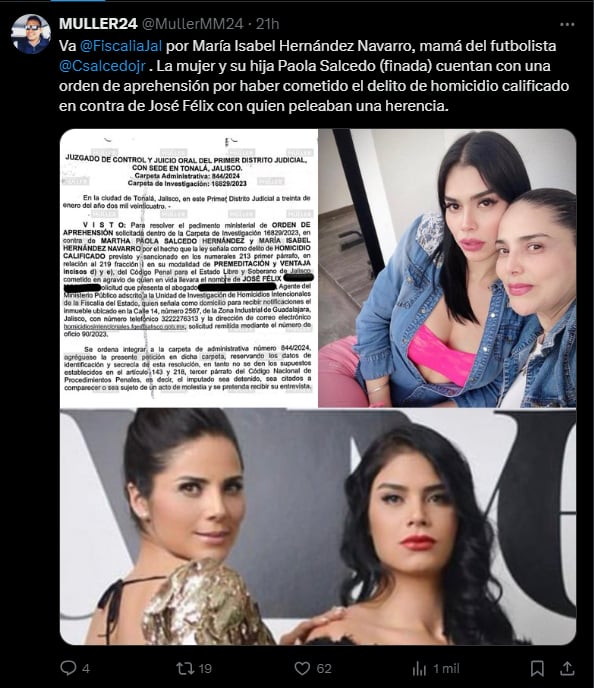 salcedo,carlos,documento,orden,MundoNow