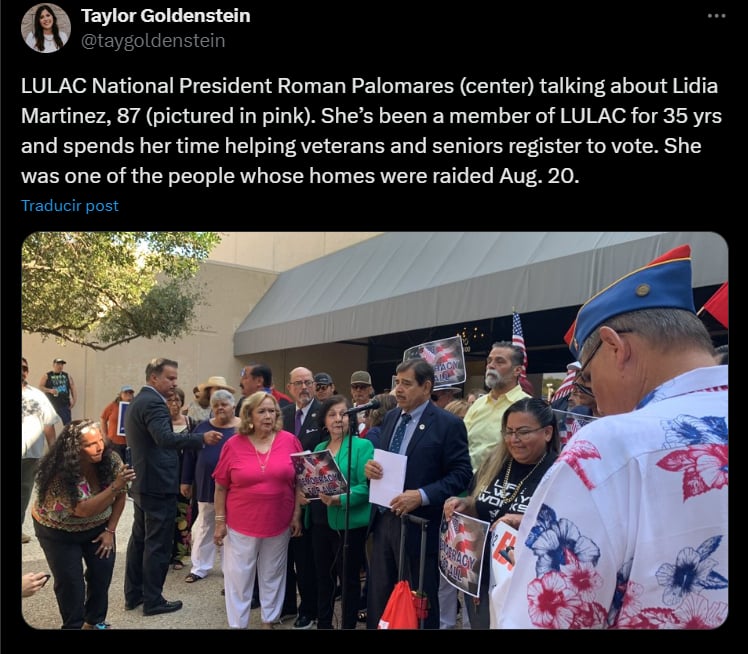 Redadas en Texas,MundoNow