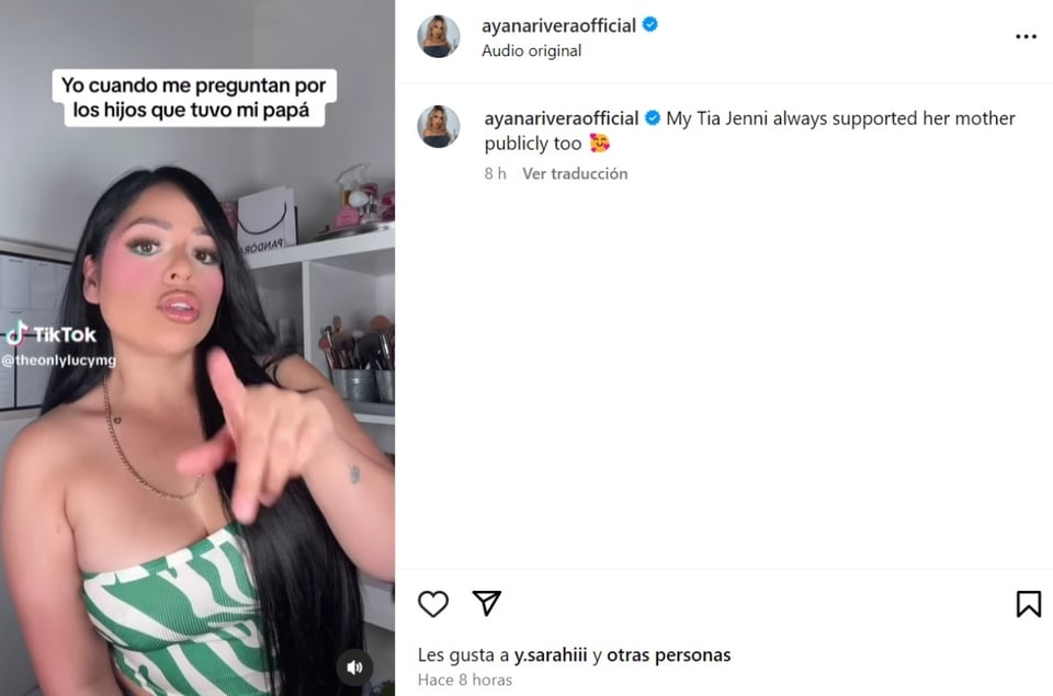 Ayana hija de Lupillo Rivera, video, redes sociales, Jenni Rivera, MundoNOW