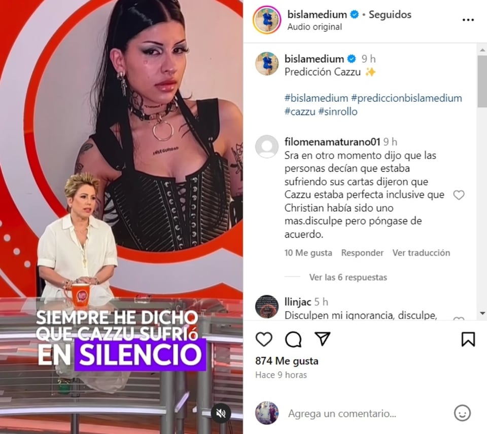 Bis la Medium Cazzu, No roll, Despierta América, video, MundoNOW