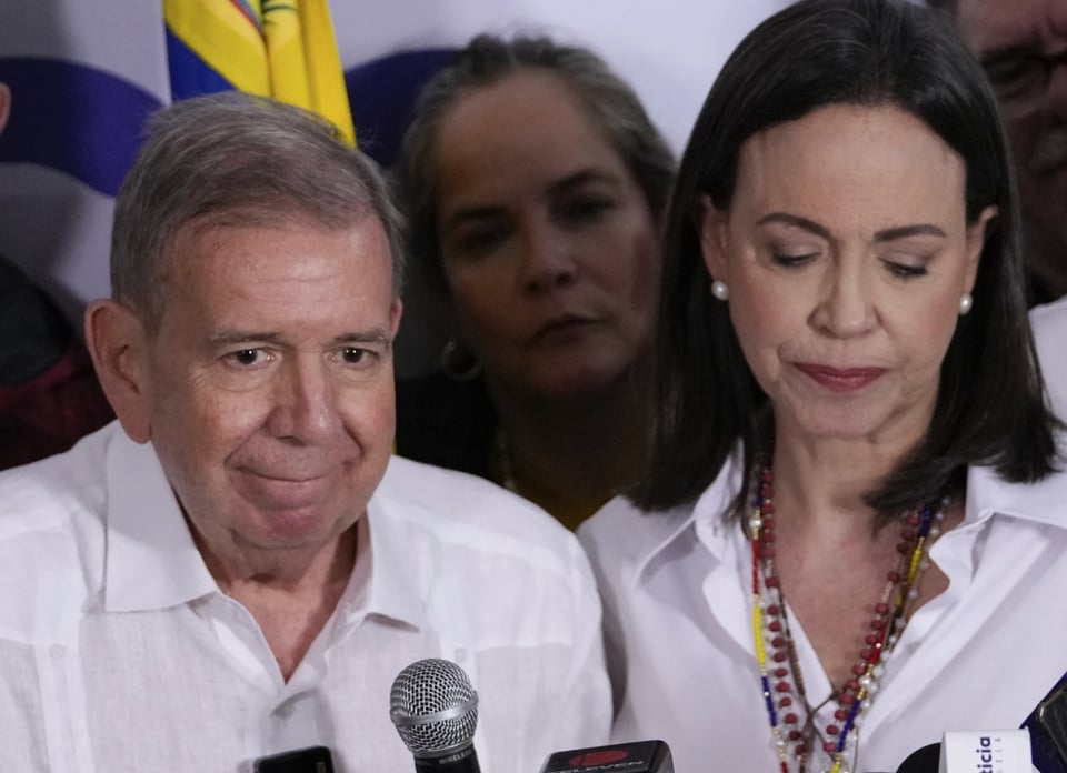 US recognizes Edmundo Gonzalez, Edmundo Gonzalez, Maria Corina Machado, Venezuela Elections, MundoNOW