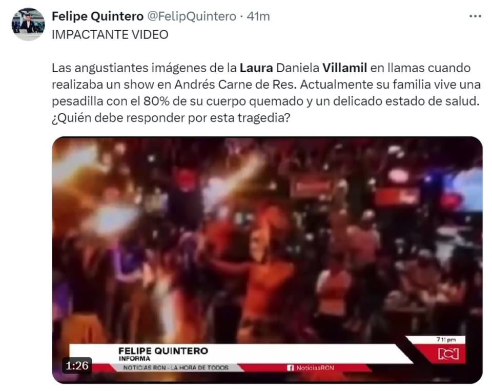 Laura Villamil, hermano, Santiago Villamil, Chía, MundoNOW