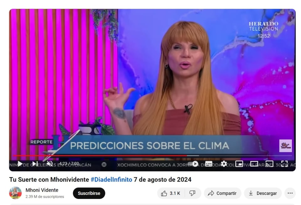 Mhoni Vidente Día del Infinito, La Casa de los Famosos, LCDLF, reality show, MundoNOW