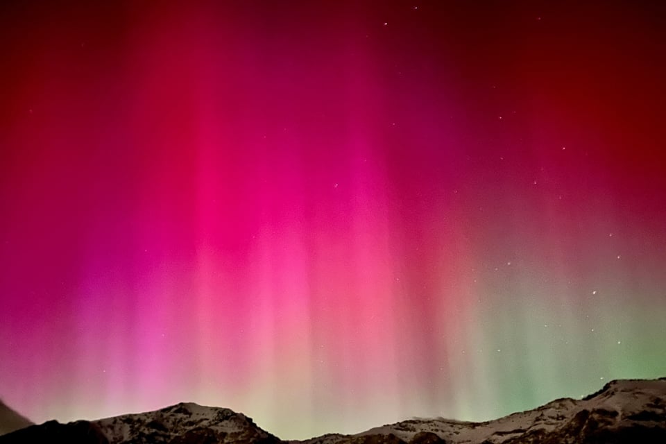 auroras, boreales, eeuu, sol, fenomeno