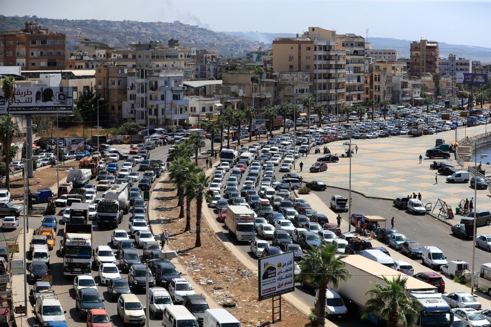 Beirut, sur de Líbano, desplazados, conflicto, cohetes, guerra, bombardeos, MundoNOW
