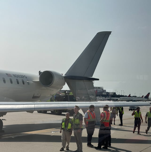 Choque de Aviones Delta,Atlanta,Delta Arlines,accidente