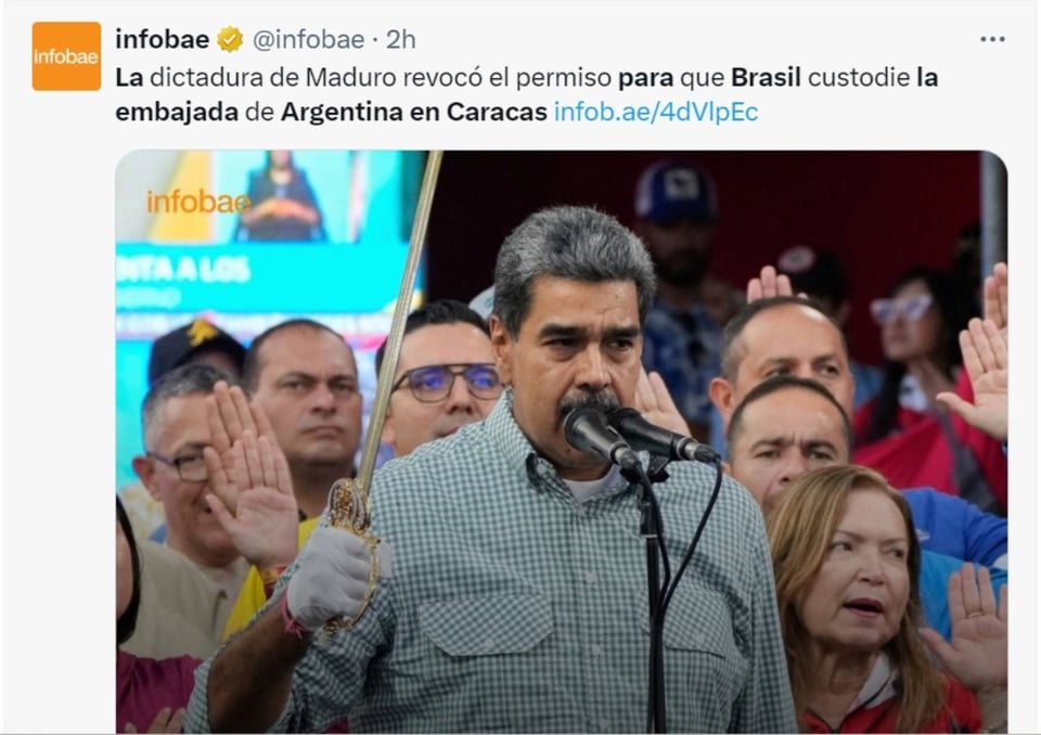 Venezuela Brasil, Javier Milei, fraude, elecciones, MundoNOW
