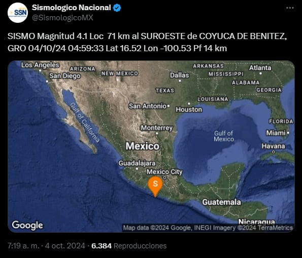 Sismo en Guerrero,temblor mexico,sismo,MundoNow