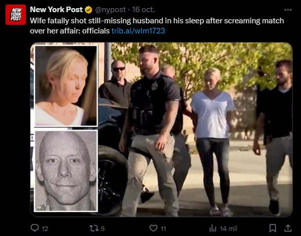 Jennifer Gledhill,Mujer ,asesinato, marido, Homicidio conyugal Utah