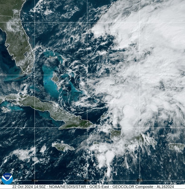 Tormenta, tropical, Oscar, Bahamas, lluvias