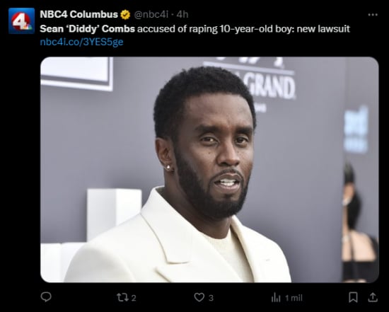 Nuevas Acusaciones contra Sean Combs, abuso sexual, abuso,denuncia