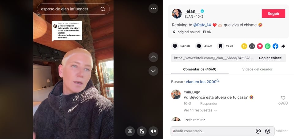 Elán Diddy, social networks, video, TikTok, MundoNOW