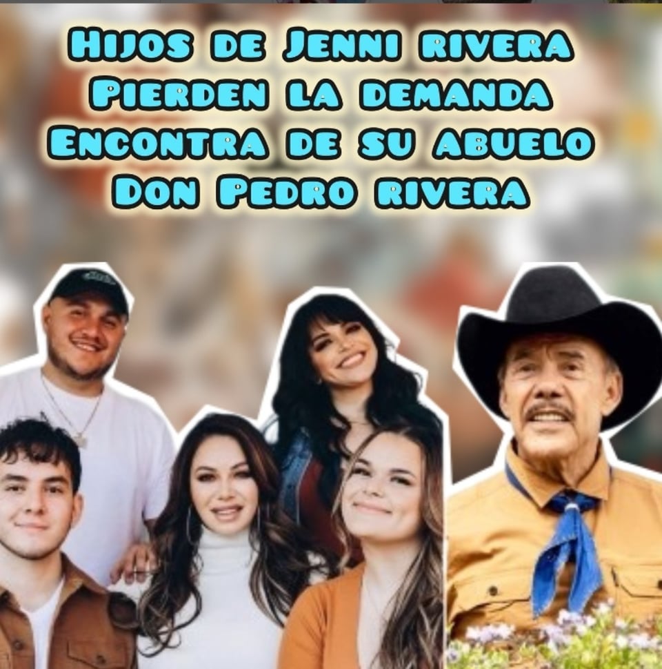 Hijos de Jenni Pedro Rivera, redes sociales, juez, cargos, MundoNOW