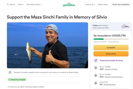 Silvio perdió la vida tras ser atropellado por un vehículo
