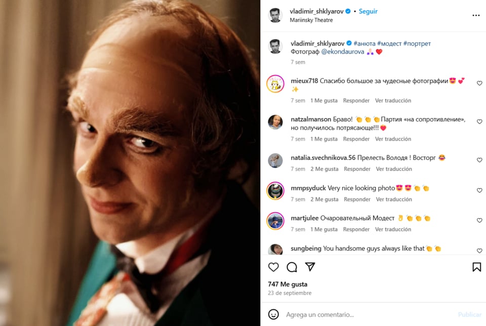 Muere Vladimir Shklyarov,tragedia, ballet.ruso,muerte