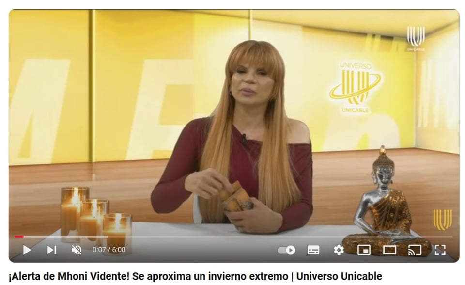 Mhoni Vidente invierno, Ariana Grande, México, amor, MundoNOW