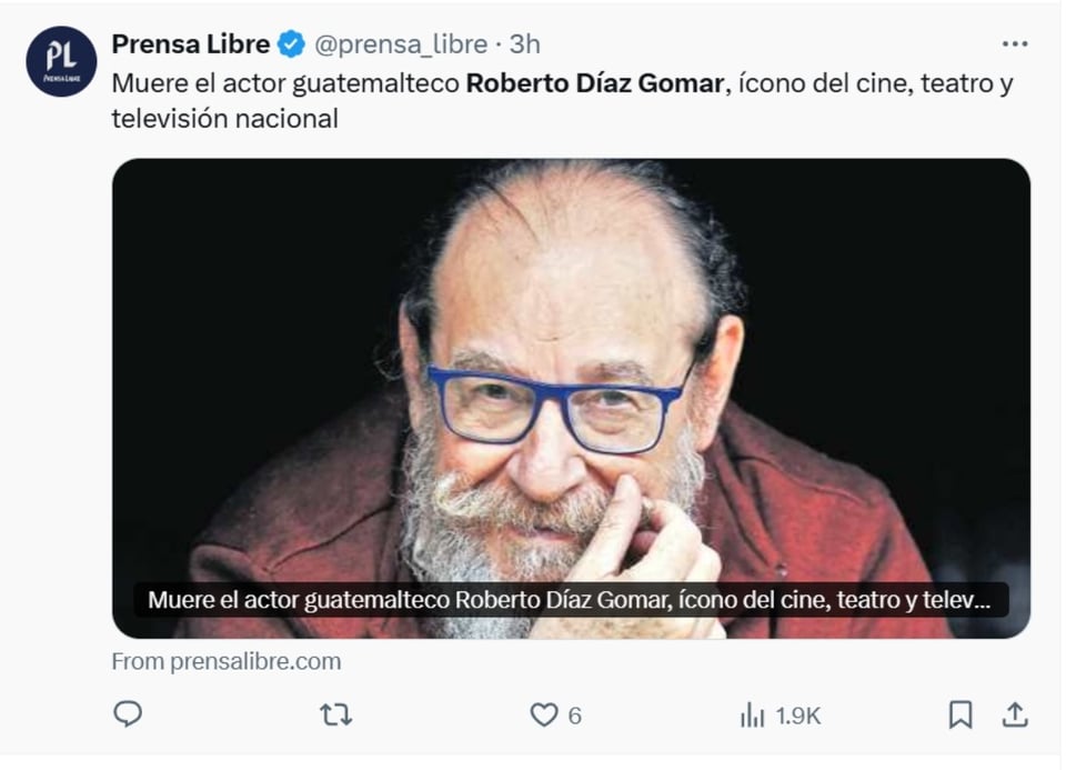 Roberto Díaz Gomar, cine, teatro, televisión, MundoNOW