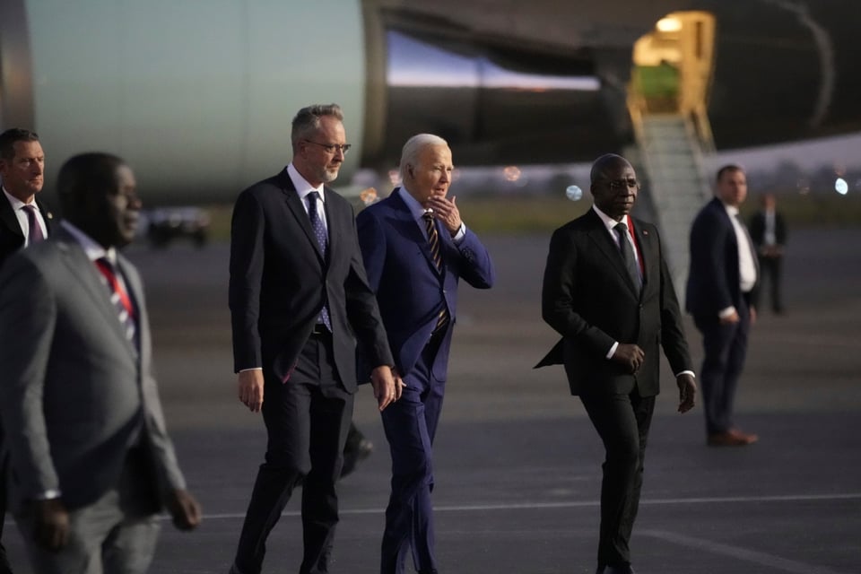 Biden in Africa, Angola Lobito Corridor, minerals for batteries, US foreign policy, China in Africa, sleep apnea Biden, MundoNOW, geopolitics in Africa.Biden Reappears After Pardon