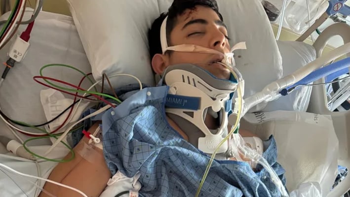 Joven venezolano amputado, accidente, Utah ,joven