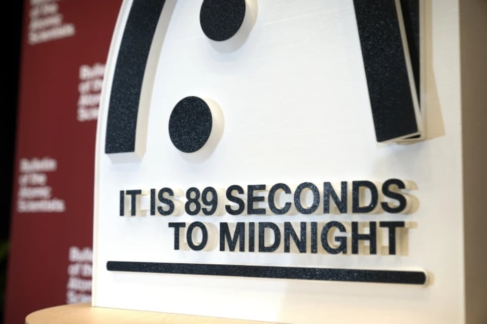 Reloj 89 segundos, fin del mundo, apocalipsis, MundoNOW