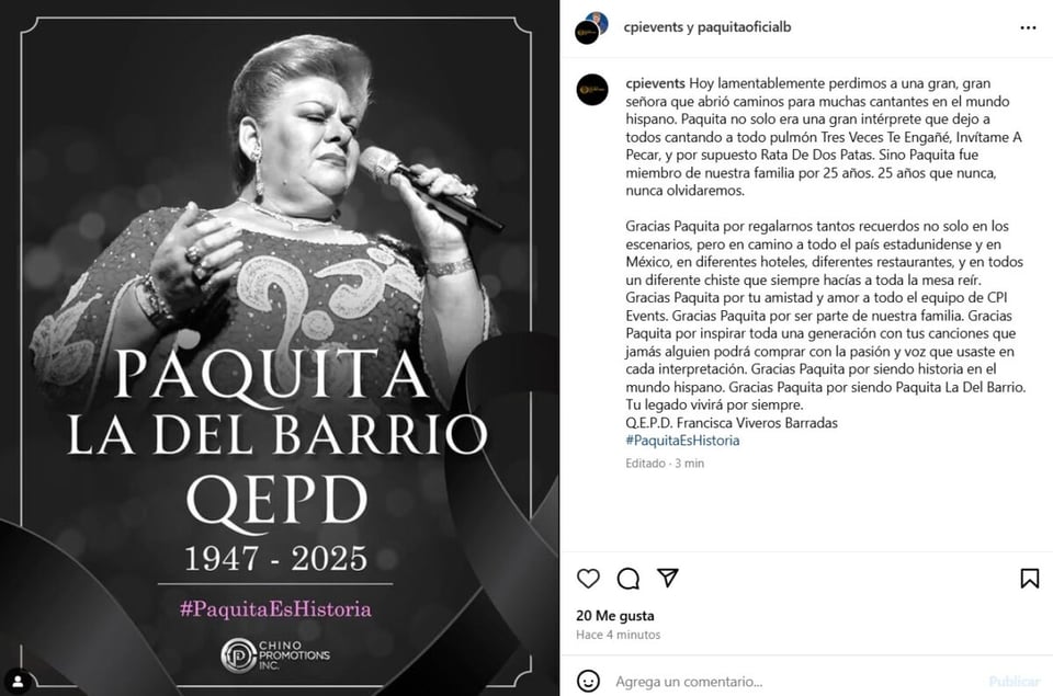 The Story Behind ‘Rata de Dos Patas’: Paquita’s Legacy, legacy, paquita