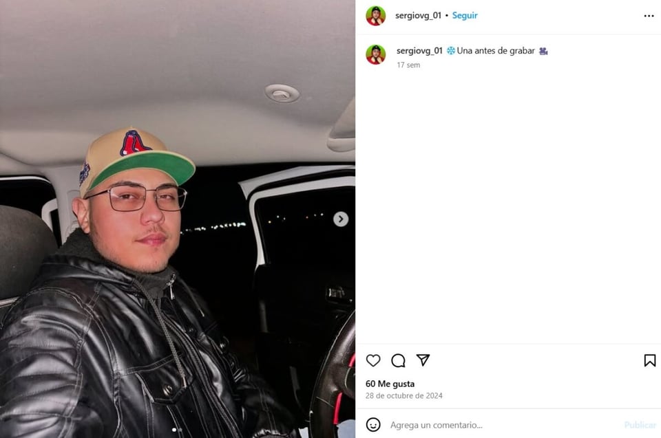 Sergio VG,Influencer asesinado, ataque armado,