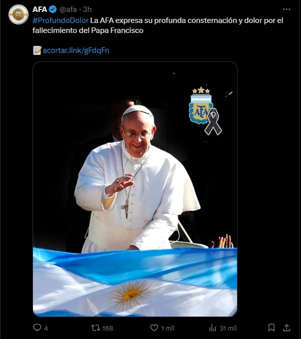 Fútbol argentino suspende partidos tras muerte