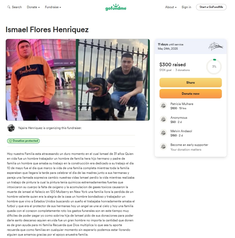 ismael, garcia, muere, apoyo, intoxicacion