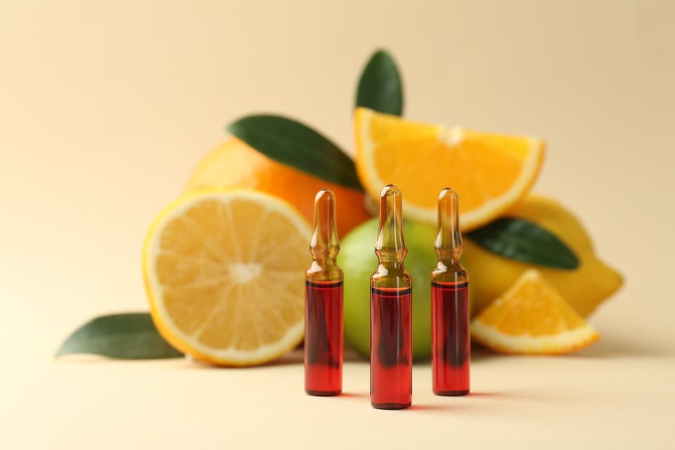 Suplementos para resfriados como la Vitamina C