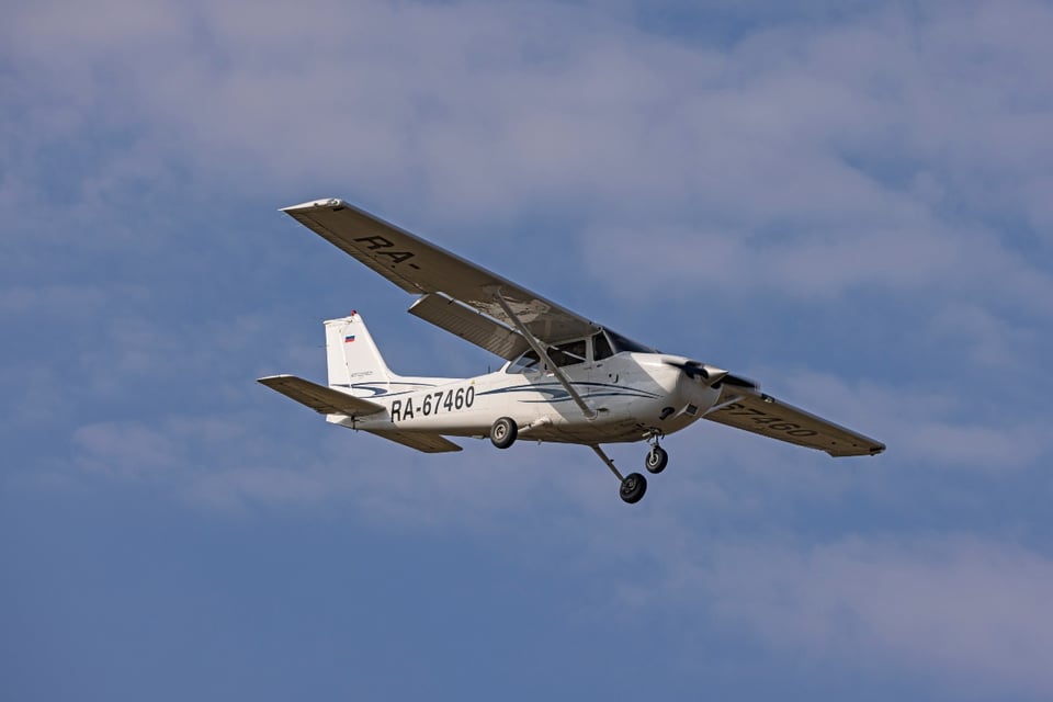 Accidente de avioneta en el río Indian