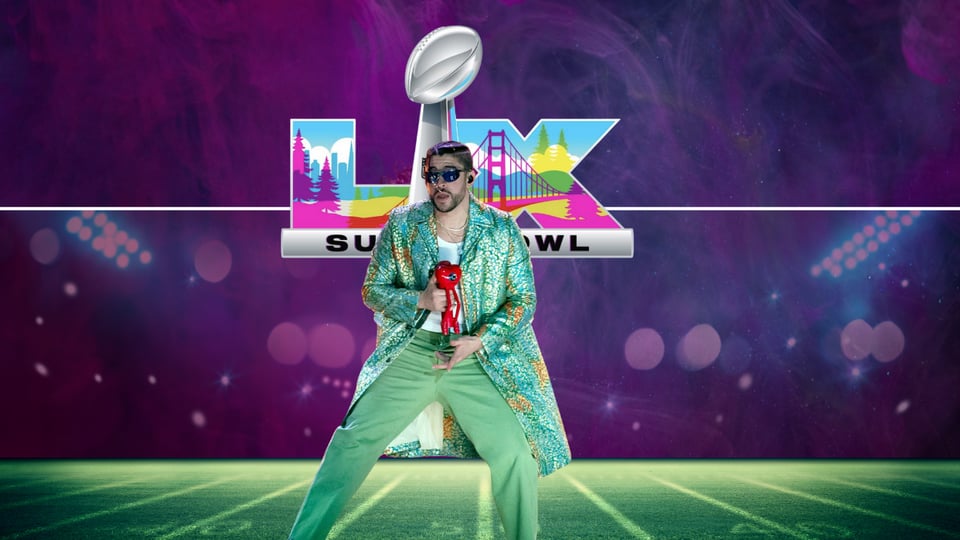Bad Bunny esquiva pelotazo en MLB