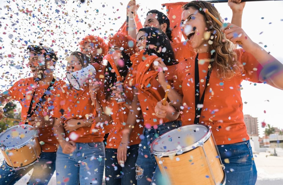 fiesta, mes, herencia, hispana, miami, fiesta