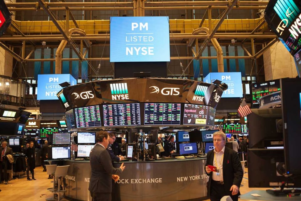 bolsa de valores de ny, movimientos de wall street