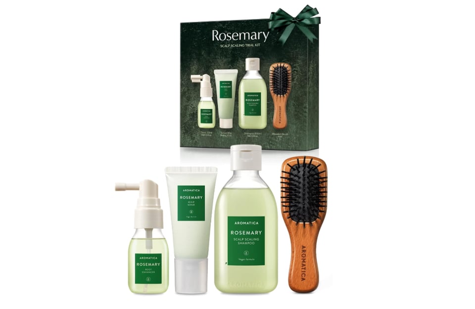 aromatica, set,peine, cepillo