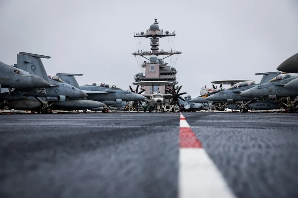 Portaaviones, Caribe, Operación militar MundoNOW