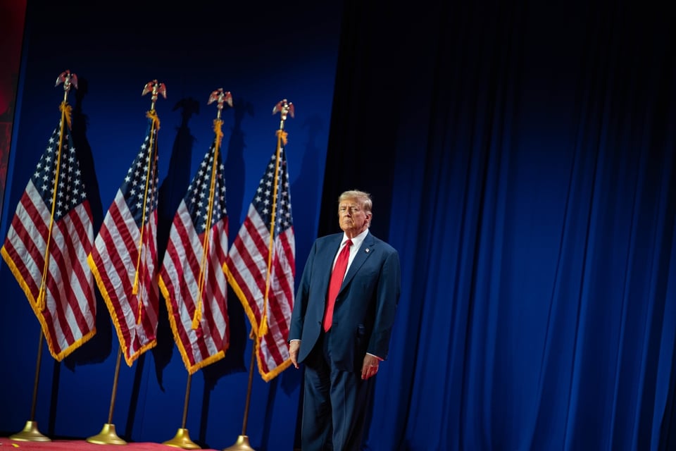 Trump, Discurso económico, Mitin MundoNOW