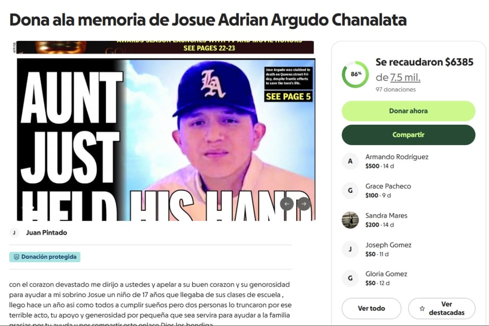 Adolescente, Ataque ,apoyo MundoNOW