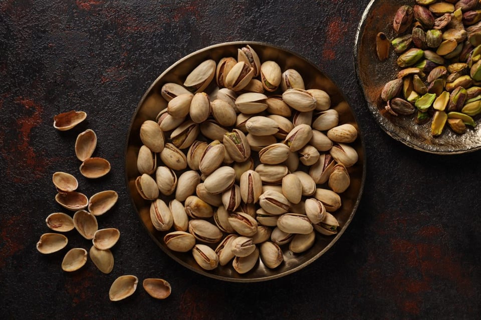 pistachos, azucar, sangre 