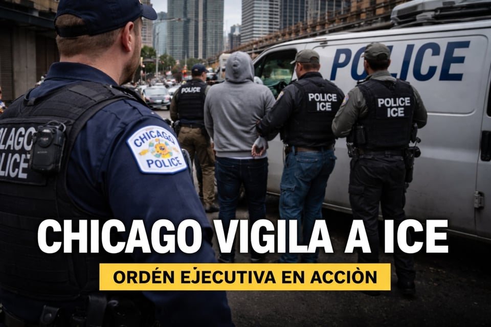 Chicago vigila a ICE tras nueva orden ejecutiva