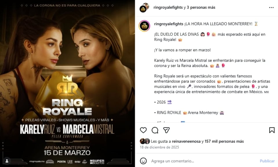 Karely Ruiz y Marcela Mistral