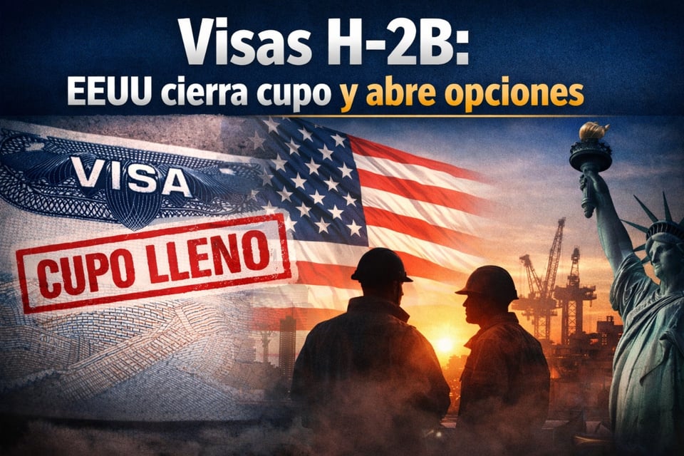 Nuevas oportunidades con visas H-2B