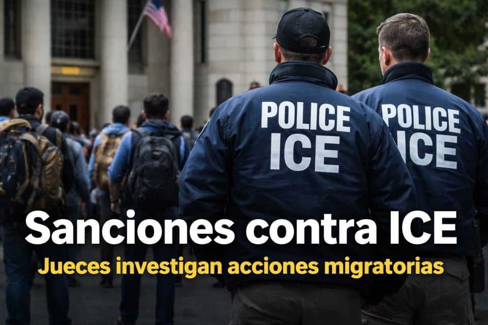 Sanciones contra ICE entran al centro del debate judicial